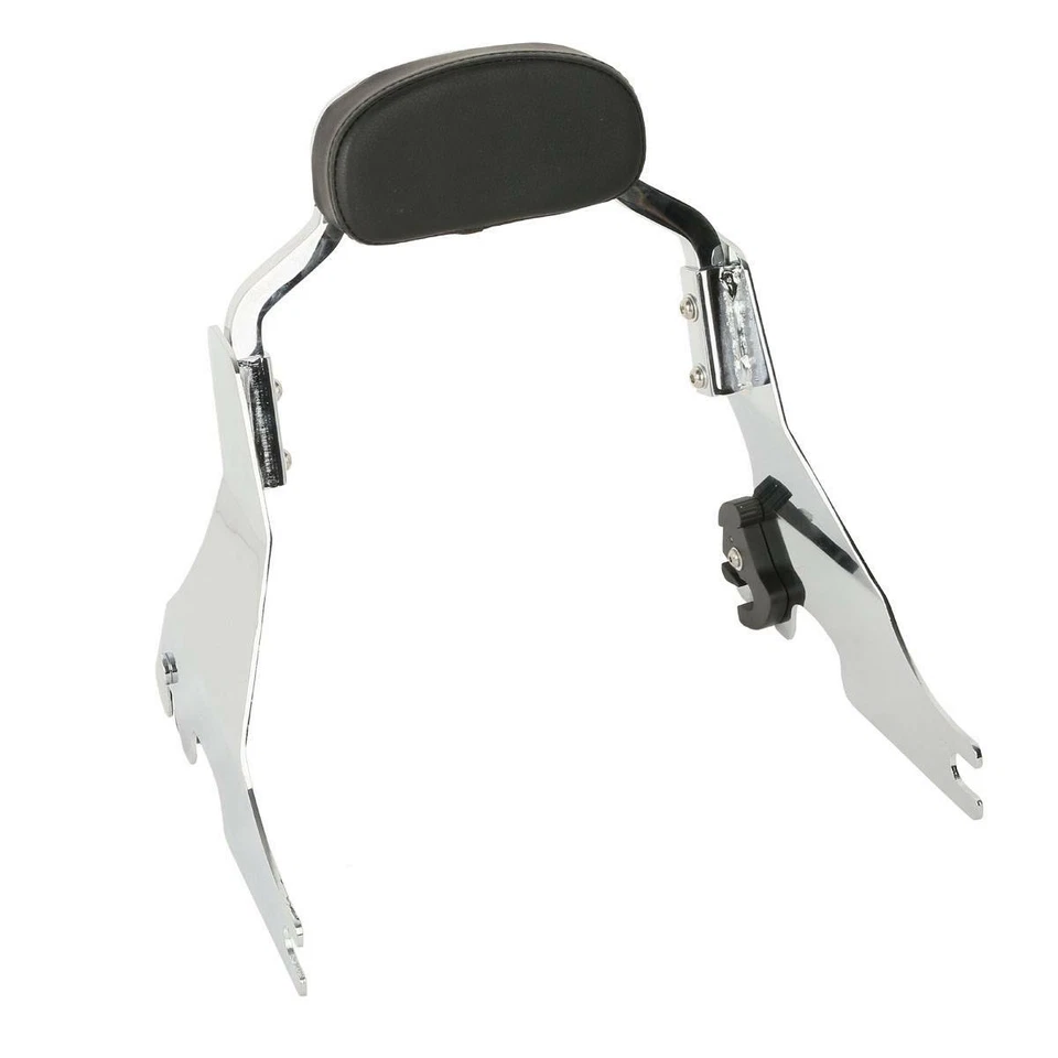 Respaldo corto de pasajero Sissy Bar apto para Harley Sportster 883 1200 2004-2022 Foto 2 de 4