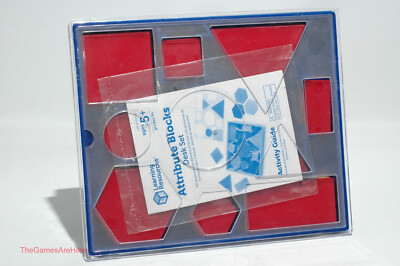 Attribute Blocks Desk Set - Learning Resources