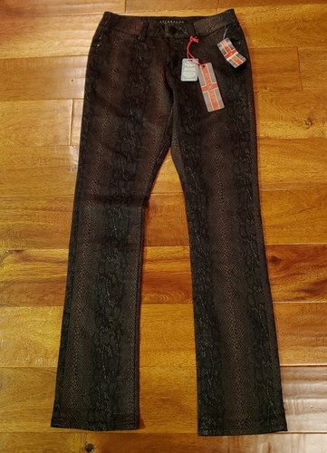 NWT Liverpool Jeans Women Snakeskin 