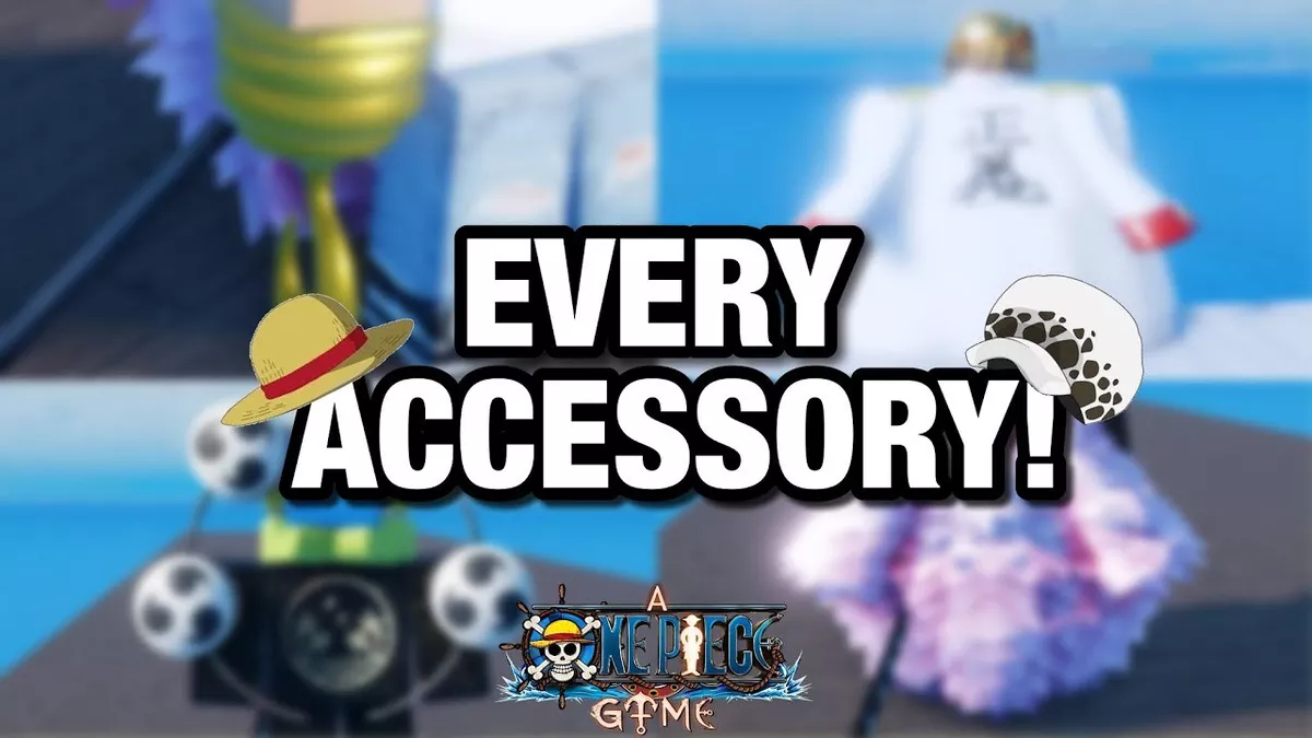 AOPG (Roblox) All Accessories and Items A One Piece Game - Read Desc