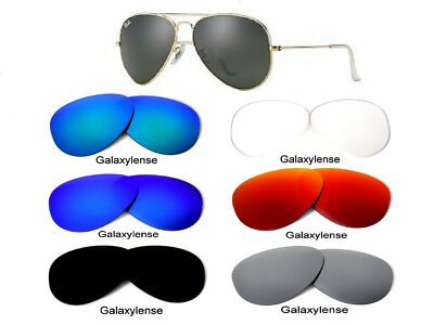 Galaxy Replacement Lenses For Ray Ban RB3025 55mm Sunglasses Multi Selection