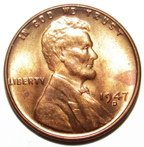 1947 D Lincoln Cent BU (A156)