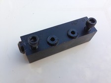 Lincoln MC-12T Lubrication Oil/Grease Divider Valve Manifold Distributor Block