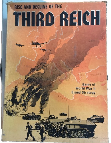 New In Box Rise And the Decline Of The Third Reich Bookcase Game
