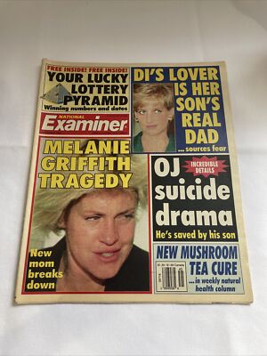 1996 November 5 National Enquirer News, Melanie Griffith Tragedy (MH11)