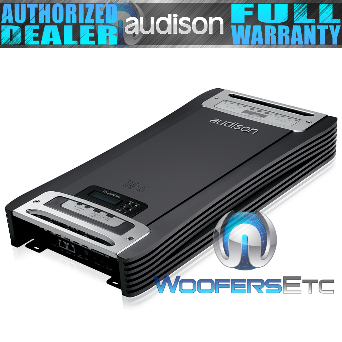 AUDISON TH QUATTRO 4CHANNEL 1360W RMS COMPONENT SPEAKERS CAR AUDIO
