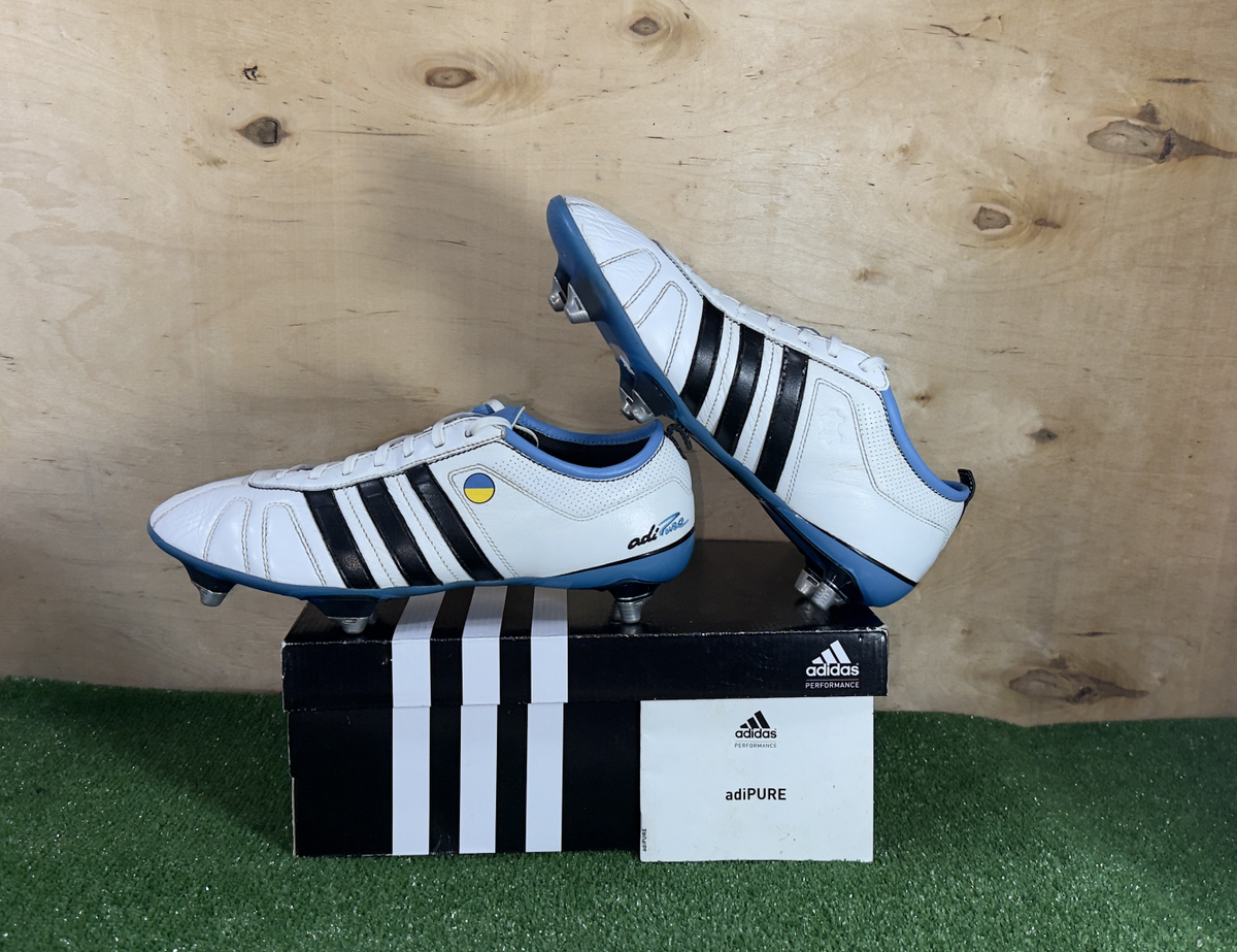 Adidas AdiPure 4 SG U41809 Elit White boots Cleats mens Football