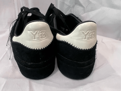 Adidas x Yohji Yamamoto Men's Black Y-3 Gazelle Sneakers Size 9.5 - Picture 8 of 10
