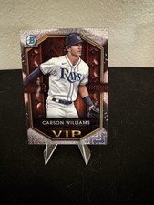 2025 Bowman - #VIP-1 Carson Williams Mega Box Mojo Refractor - Tampa Bay Rays