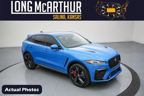 2023 Jaguar F-Pace SVR Supercharged V8 542 HP Pano Roof HUD