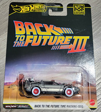 Hot Wheels Pop Culture 1:64 Back to the Future 1955 DeLorean Real Riders