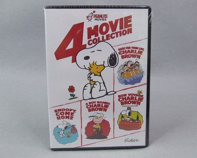 Peanuts 4 Movie Collection (DVD) Snoopy Come Home, A Boy Named Charlie Brown