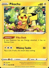 Pokemon Pikachu 52/196 Lost Origin LP kurumitsu on eBay