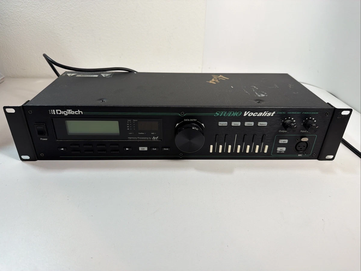 DigiTech ボーカルエフェクター「STUDIO VOCALIST EX Digitech Studio Vocalist Ex Vocal Harmony Processor Vintage Rare
