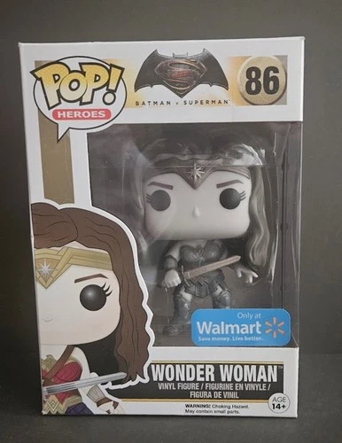 Funko Pop! Vinyl: DC Universe - Wonder Woman - (Sepia) - Walmart (Exclusive) #86