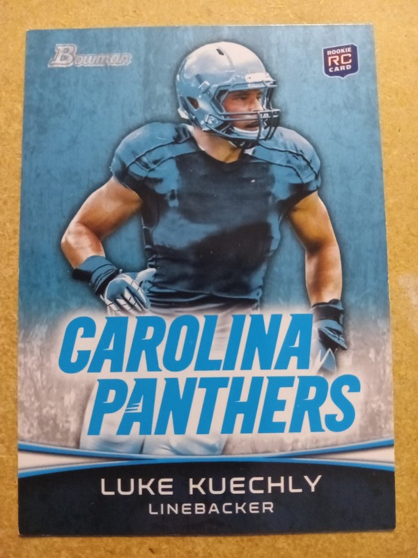 2012 Bowman Blue Luke Kuechly RC #190