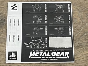 Metal Gear Solid Trading Cards | eBay UK