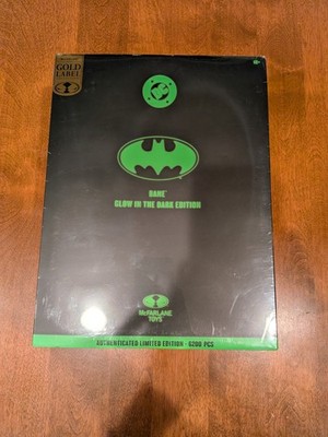 Mcfarlane Bane (Glow in the Dark Edition) Gold Label Mega Figure Limited Sealed