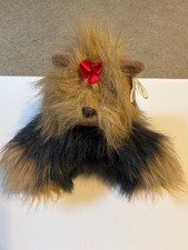Ty Beanie Baby Classic Large Plush Yappy Yorkie Dog Retired Classic Puppy 11