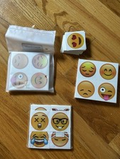 EMOJI TEMPORARY TATTOOS SET