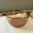 Pyrex Vision Ware NO LID 4.5L Vintage Corning Ware Amber Dutch Oven Pot USA
