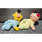 Applause Sesame Street Set 2 Plush Lot  Ernie Bert Baby Plush Crawling Terry