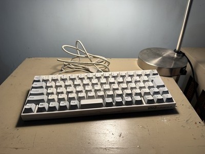 PFU Happy Hacking Keyboard Lite 2 USB Keyboard White (PD-KB200W/U) TESTED WORK
