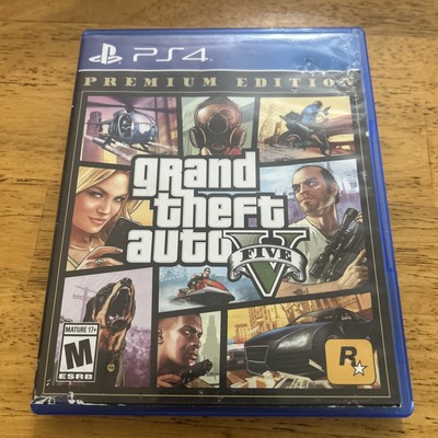 Grand Theft Auto V Premium Edition - PlayStation 4 - Complete Tested Working