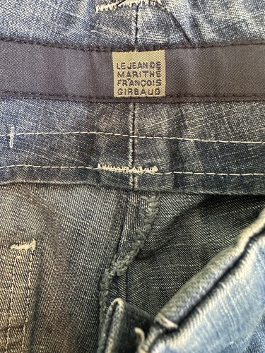 Vintage Marithe Francois Girbaud Jeans Mens 33 M Green Shuttle Tape Baggy Hiphop - Picture 6 of 7