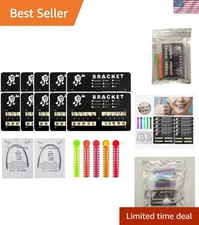 200pcs/Pack Teeth Model Mini Roth Brackets Roth 022 Slot Bondable with Hook o...