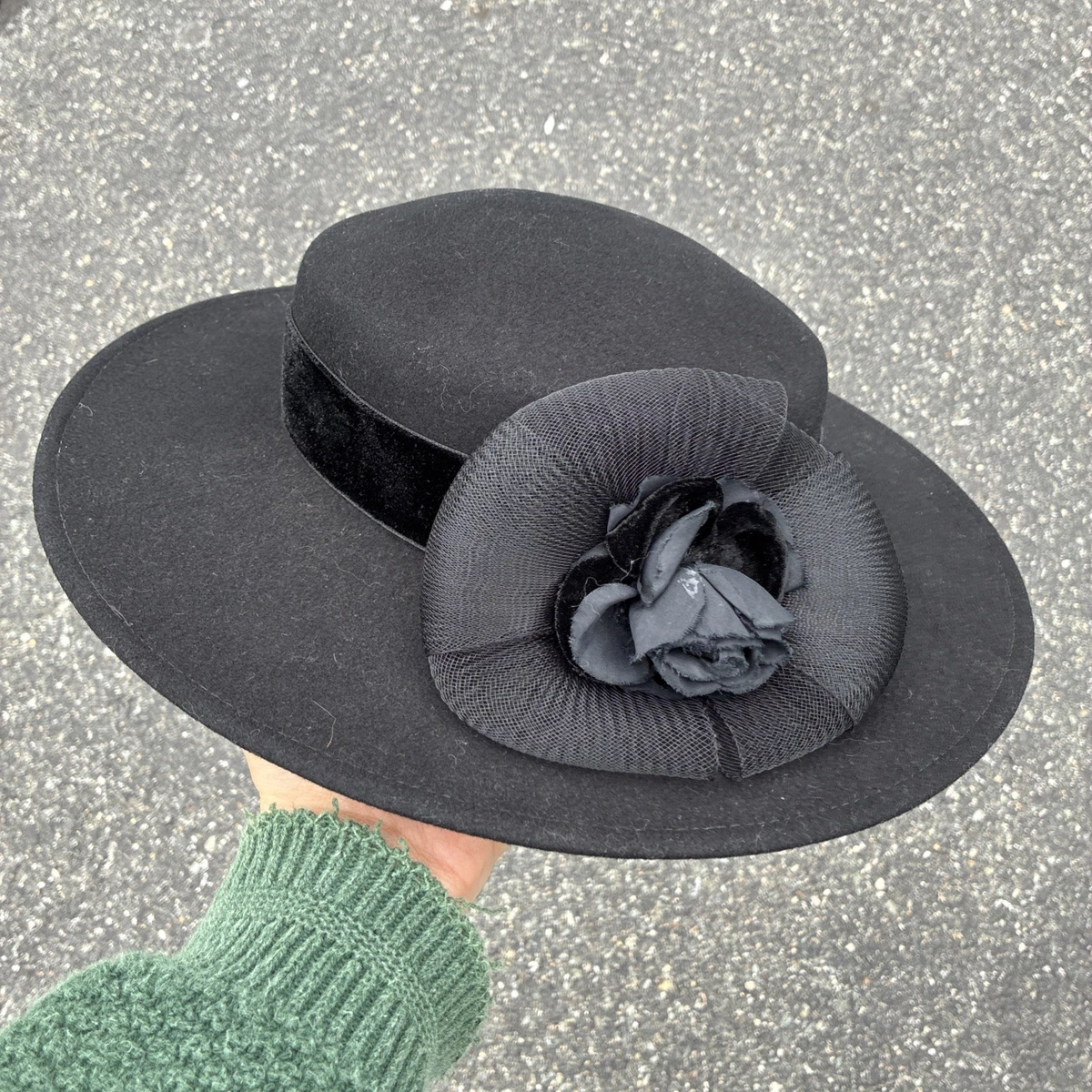 Wedding Church 100% Wool Vintage Hats for Women for sale | eBay display picture 3