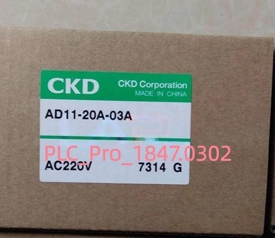 AD11-20A-03A 1PCS Brand New CKD AD11-20A-03A-AC220V Solenoid Valve Fast delivery