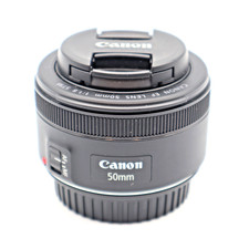Canon EF 50mm F/1.8 STM Prime Lens - Black -- 401