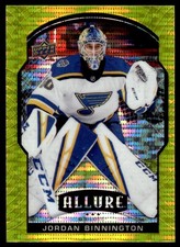 2020-21 Upper Deck Allure Yellow Taxi Jordan Binnington St. Louis Blues #49