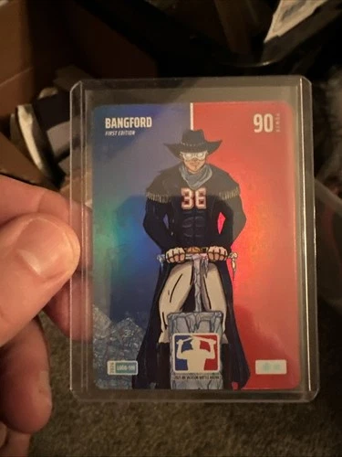 2026 Bo Jackson Battle Arena BANGFORD `Wyatt Langford` Logofoil Ice #LOGO-519