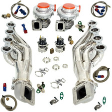T4 Two Turbomanifoldwastegateoil Feed Line For Small Block V8 Ls1 Ls2 Ls3 Ls6