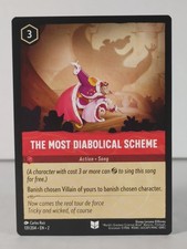 The Most Diabolical Scheme -  Rise of the Floodborn - LORCANA - 131/204 singles