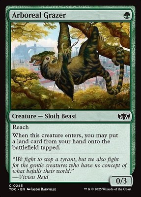Arboreal Grazer 245 C Normal TDC MTG NM