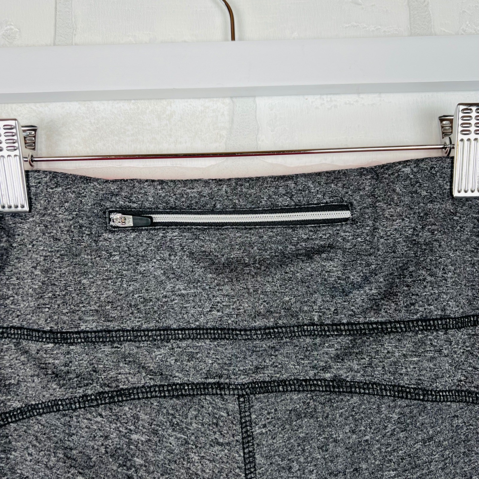 RBX Performance Space Dye Gray Running Leggings M… - image 6