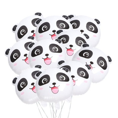  3 Sätze 20 stücke Panda Ballon Kreative Cartoon Aluminiumfolie Ballon Für