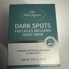 Shas Organics Dark Spots Freckles Cream 30g