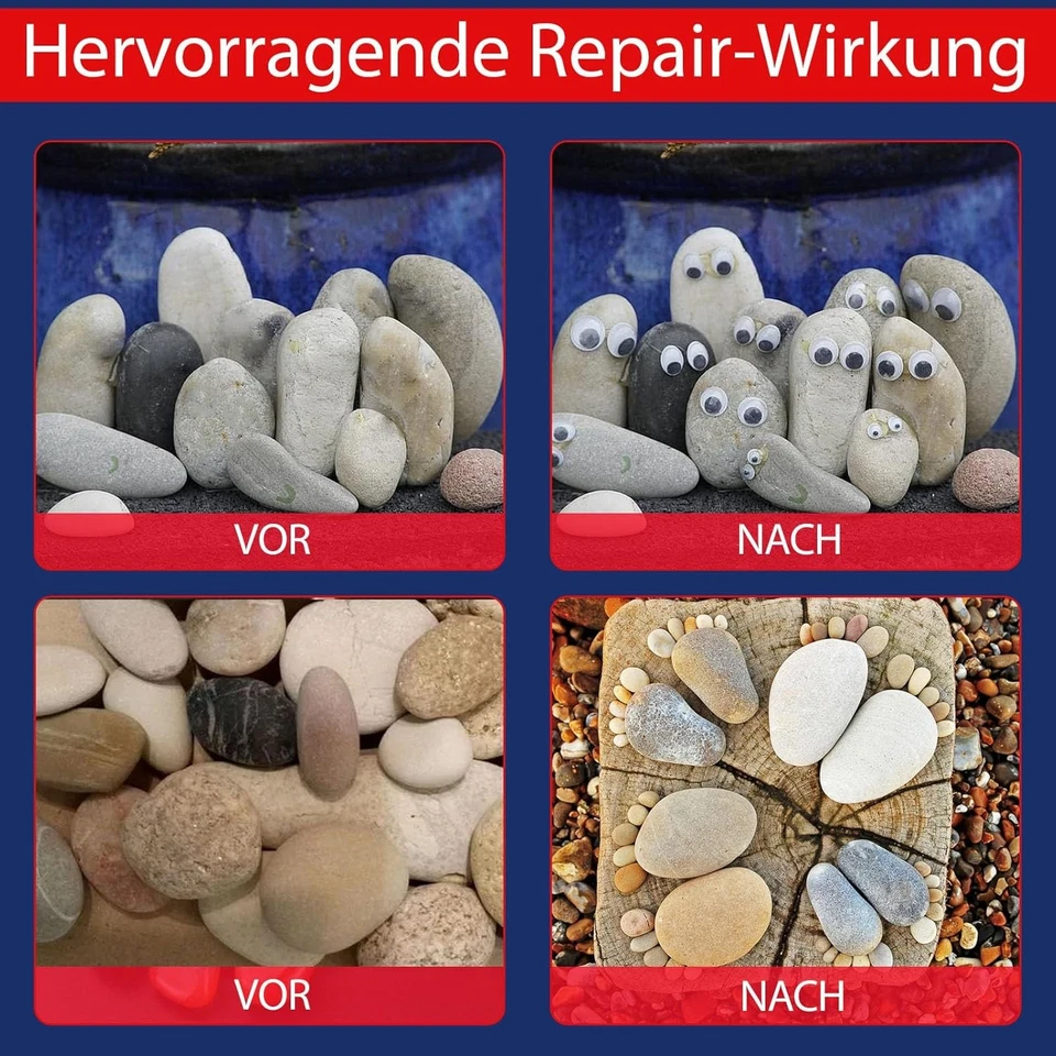 Steinkleber, 30g Klare Wasserdichte Marmor Kleber Zwischen Stein und Anderen - Bild 3 von 4