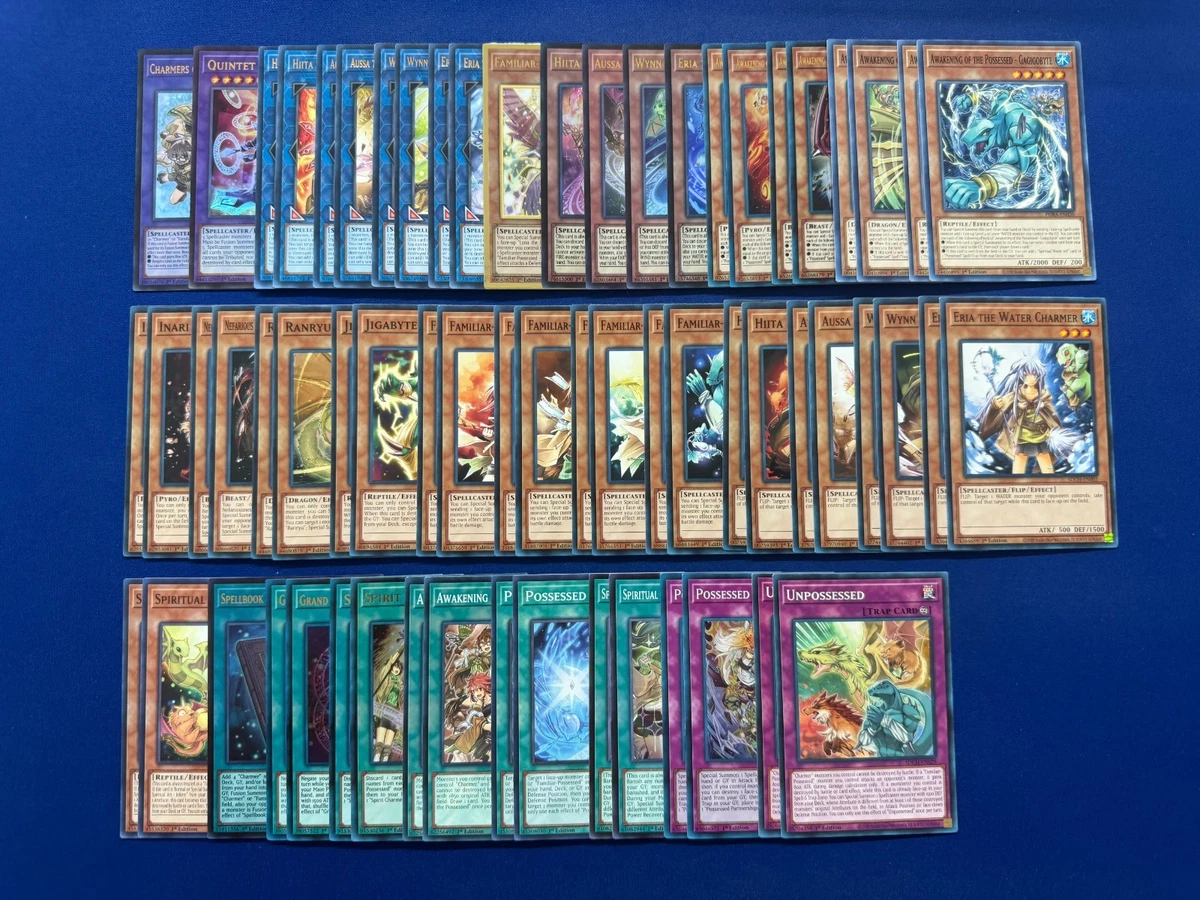Yu-Gi-Oh! - Complete Charmer & Familiar-Possessed & Spiritual Art Deck