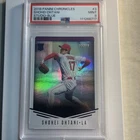 Shohei Ohtani 2018 Panini Chronicles Studio-Blue /99 PSA 9