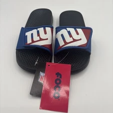 Foco NFL New York Giants Slides Sandals Youth Size Small (11-12) New