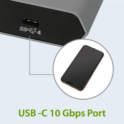 IOGEAR GUS4C2 Access Pro USB-C Gen 2 ~ 2-Port Keyboard Mouse & Peripheral Switch - Photo 9/15