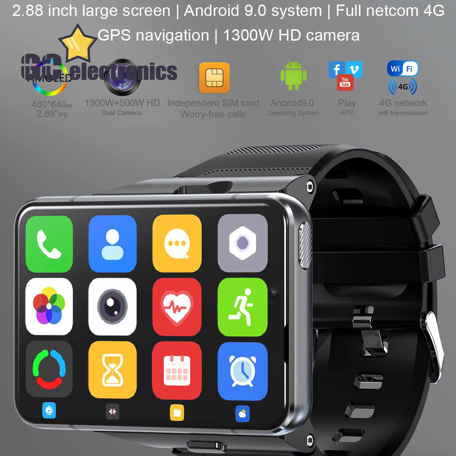 Smartwatch Multifuncional Premium - Digital Tech – Goldden