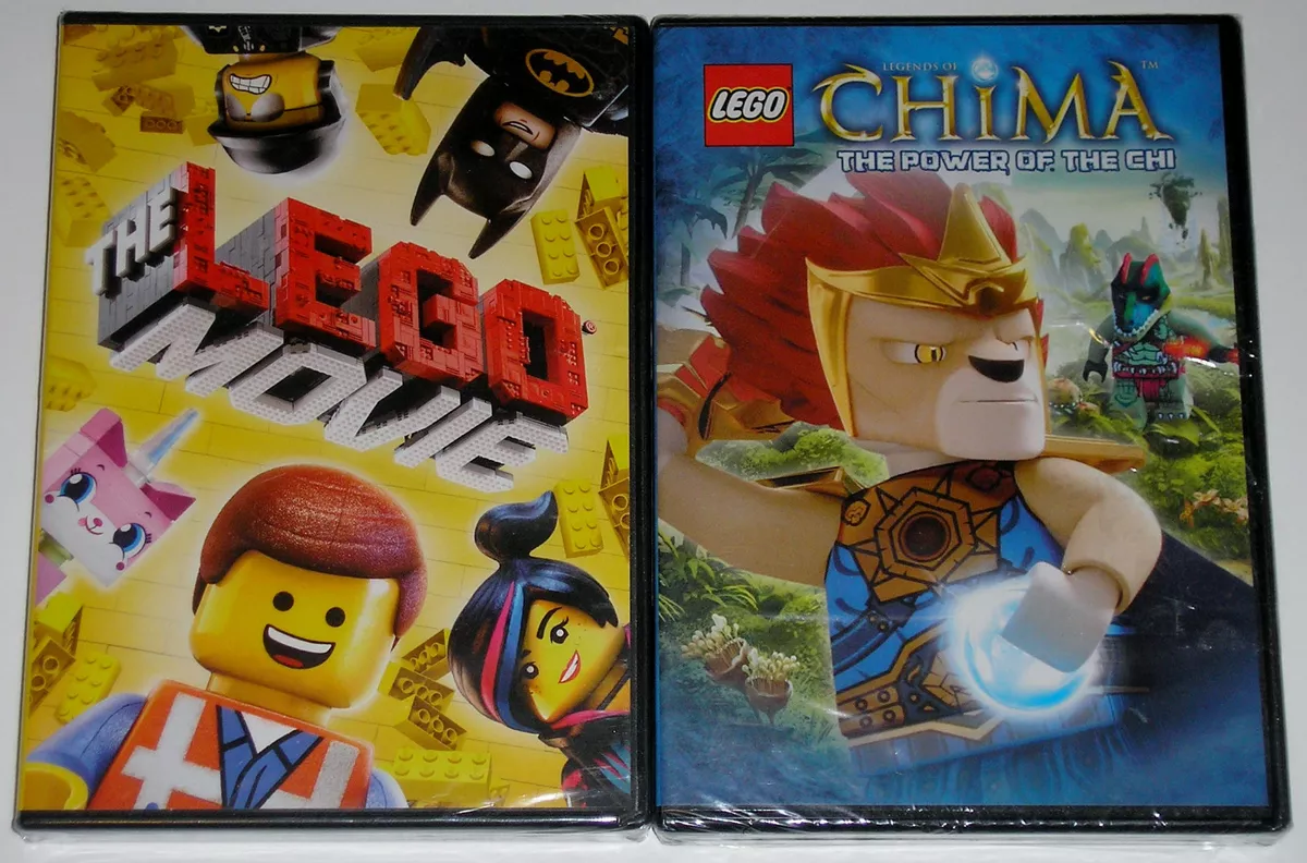 Kid DVD Lot The Lego Movie New LEGO Chima The Power of the Chi