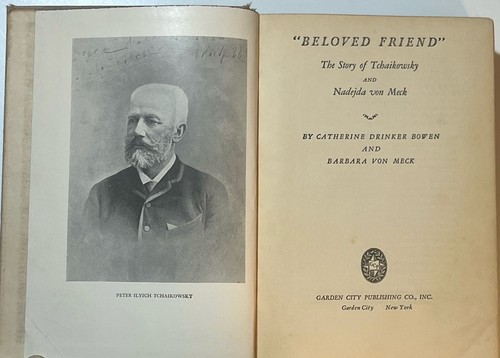 Beloved Friend Tchaikowsky & Nadejda Meck Catherine Drinker Bowen 1941 - Imagen 4 de 7