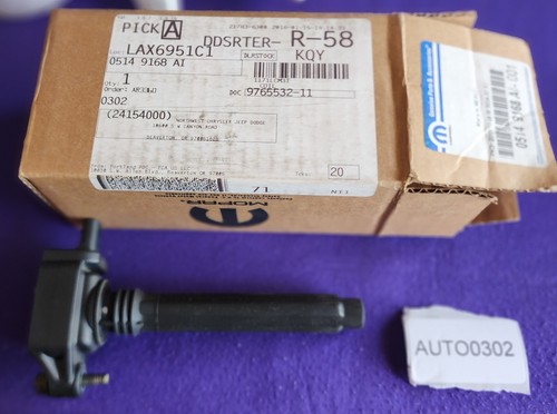 AUTO0302 - Mopar 0514 9168 AI-001 Ignition Coil - New Old Stock - Picture 2 of 4